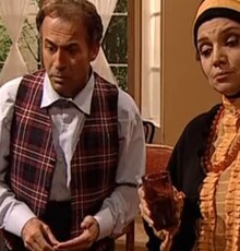 دانیال حکیمی و الهام پاوه‌ نژاد در «عیش و نیستی»