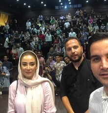 محسن یگانه به تماشای «سریک» نشست