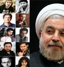 جنجال‌های نامه خوانندگان پاپ به حسن روحانی