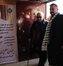 پس از ۴۰ سال ناصر ملک‌مطیعی پا به زورخانه گذاشت/ تصاویر