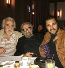 مسعود کیمیایی پس از سالها دوری با اسفندیار منفردزاده دیدار کرد