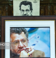 مسوولان و هنرمندان در مراسم ترحیم حبیب‌الله کاسه‌ساز
