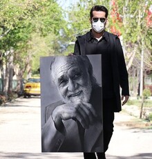 حسین ملکی در جوار خسرو شایگان آرام گرفت