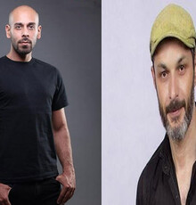 رامین پرچمی و آرشا اقدسی بازیگر مهمان یک تئاتر