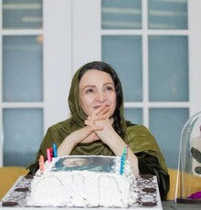 جشن زادروز گلاب آدینه در مراسم رونمایی از پوستر یک فیلم