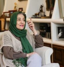اولین حضور احترام برومند در تئاتر