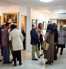 گالری «نقش و خط» افتتاح شد