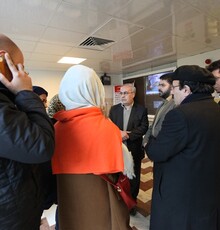عیادت قائم مقام سیما از کارگردان «دلیران تنگستان»