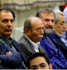 تصاویر: علی نصیریان و حمید لولایی در دیدار با رهبر انقلاب