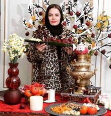 عکس یلدایی سپیده خداوردی