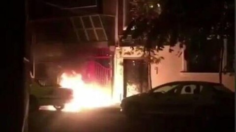 بازداشت یک زن و مرد در ماجرای آتش‌زدن پرسپولیس و خبرورزشی