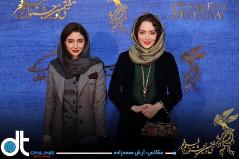 عکس |‌ هستی مهدوی‌فر و بهنوش طباطبایی روی فرش قرمز آخرین فیلم جشنواره