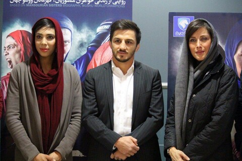قهرمانان المپیک به تماشای «صفر تا سکو» نشستند