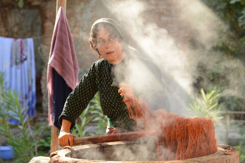 گریم متفاوت فاطمه معتمدآریا در «زنگاری»/ فیلمبرداری از نیمه گذشت 