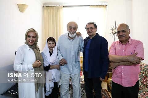 دیدار پرخاطره چند بازیگر با جمال اجلالی