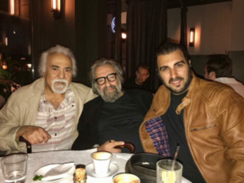 مسعود کیمیایی پس از سالها دوری با اسفندیار منفردزاده دیدار کرد