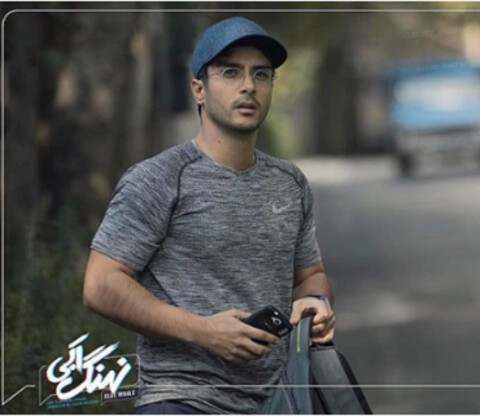  ساعد سهیلی در نمایی از سریال خانگی «نهنگ آبی»