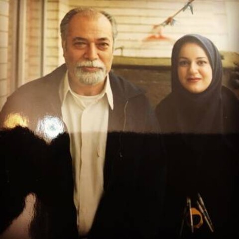عکس قدیمی و زیرخاکی نعیمه نظام دوست با برنده سیمرغ مکمل مرد