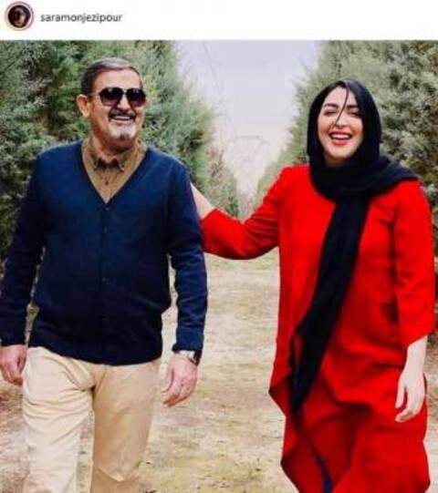 ذوق «سارا منجزی‌پور» از بودن با پدرش / عکس