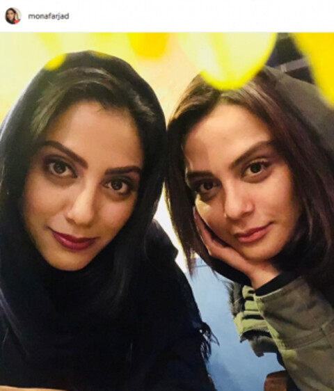 شباهت دیدنی مارال و مونا فرجاد