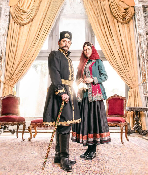 تصویر بازیگران منتشر شد؛ رادان، ناصرالدین‌شاه شد، ایزدیار جیران!