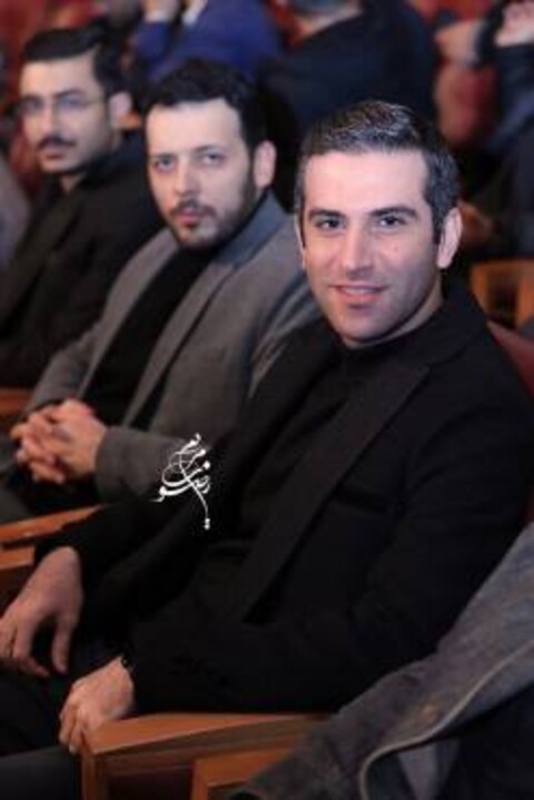 هوتن شکیبا و پدرام شریفی در مراسم اختتامیه جشنواره فجر /عکس